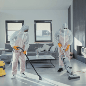 New Apartment Cleaning With Interior Cover
